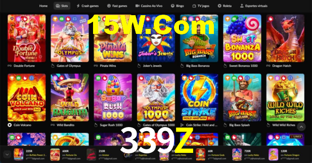 Bônus Generosos e Exclusivos no 339Z para Você!